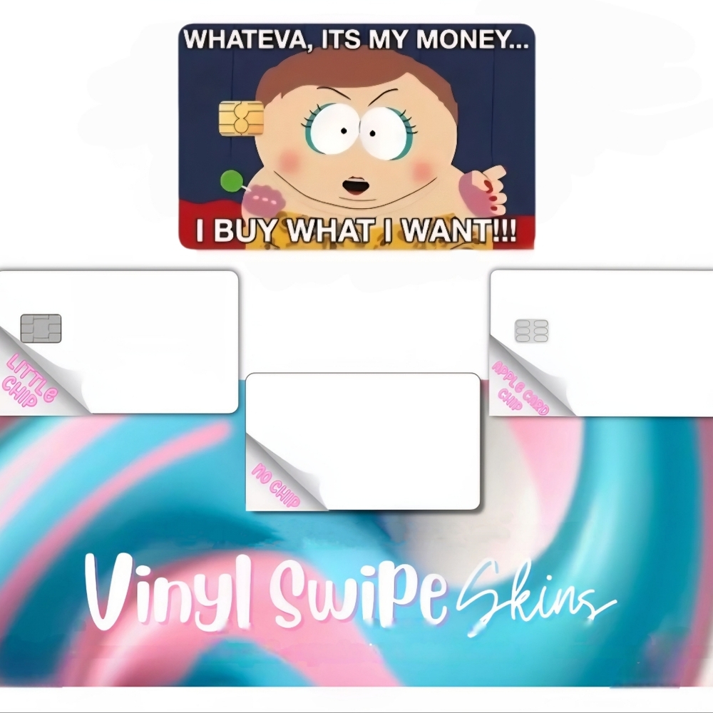 Funny Cartman Credit Card Skin - Picture 2 of 3